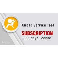 Airbag Service Tool - Subskrypcja na 1 rok 